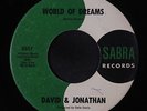 DAVID & JONATHAN: World Of Dreams / Stagger Lee 45 Hear  (sm xol) Rock & Pop