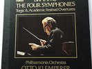 SLS 804 BRAHMS four symphonies 4 LP BOX SET KLEMPERER  PHILARMONIA col stamp