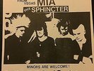 DISCHARGE MIA VINTAGE FLYER POSTER ORIGINAL NOT A COPY RARE PUNK HC 80'S ART KBD