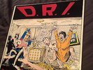 D.R.I. Dealing With It LP with Insert - Record Vinyl Death Records 1985 MINT