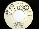BEN E KING No Soul PROMO 45rpm The Way You Shake It b/w The Record LISTEN