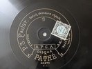 Agustarello Affre Gounod Massenet Pathe/APGA Etched 14