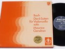 BACH: 6 SUITES FOR SOLO CELLO/GENDRON/PHILIPS 6770 005 3-LP BOX HOLLAND/NM