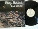 BLACK SABBATH -Live At Last- GERMAN IMPORT LP BS001 WHITE LABEL PROMO NM-/NM-