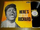 Here's Little Richard LP Mono/Flat edge Deep Groove LP (Specialty 100) VG