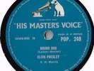 ELVIS PRESLEY CLASSIC 78 - HOUND DOG - DON'T BE CRUEL (Two Great Hits) EX COND