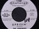 CHEROKEES: Uprisin' / The Cherokee Stomp 45 (dj, sm tol, xol) rare Oldies