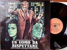 UN UOMO DA RISPETTARE ENNIO MORRICONE 33 GIRI SOUNDTRACK OST 1972 RARISSIMO