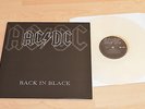 AC/DC ACDC BACK IN BLACK LP ALBUM CLEAR VINYL MINT