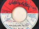 * KEN BOOTHE Action Speak Louder Than Word RARE JA ROOTS Dance Caprice 45 Hear