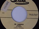 CHRIS POWELL & BLUE FLAMES: Mr. Sandman Mambo R&B Latin Crossover 45 GRAND Hear