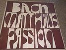 Bach Matthäuspassion Mauersberger / Stolte LP Box Eterna 826141-144 Stereo Ed.1