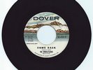 SOUL 45 THE EMBRACEABLES COME BACK ON DOVER  VG+  ORIGINAL PROMO
