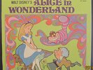 Walt Disney's ALICE IN WONDERLAND 1969 Disneyland Records Lp w/ Booklet EX Cond