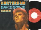 DAVID BOWIE   AMSTERDAM SORROW FRENCH UNIQUE SACEM LABEL 1973