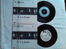 THE DAMNED IS IT A DREAM X 2 RARE MISSPRESS PUNK CLASH SEX PISTOLS ADVERTS SLF