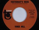 Popcorn Soul 45 VINCE HILL Yesterday's Hero TOWER HEAR VG++/VG+
