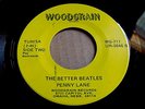 The Better Beatles - Penny Lane / I'm Down 1982 Post Punk 45 on Woodgrain EX