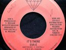 EVA-E IT'S THERE PRIVATE PRESS SYNTH DISCO BOOGIE BLACK DIAMOND CDN 45 HEAR
