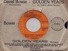 DAVID BOWIE - Golden Years -  DICESA PROMO SLEEVE EL SALVADOR