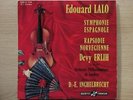 LALO Symphonie Espagnole DEVY ERLIH Ducretet 320 C 124 RARE LP