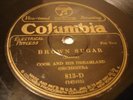 JAZZ DOC COOK ORCH FREDDIE KEPPARD Brown Sugar/High Fever COLUMBIA 813