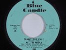 Funk 45 ALL THE PEOPLE Cramp Your Style BLUE CANDLE HEAR