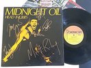 Midnight Oil Signed LP Vinyl RARE OZ, 1979, EX/EX Not 75, EP, 7
