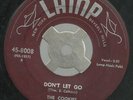 1954 GIRL GROUP DOO-WOP-LAMP RECORDS 8008-THE COOKIES-DON'T LET GO-45-RARE