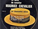 Rare EP 45T LES CHAUSSETTES NOIRES avec Maurice CHEVALIER Le Twist du Canotier