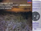 * ARGO ZRG 937 * TAS LIST NM *  ATHERTON  STRAVINSKY-AGON/BERG-CHAMBER CONCERTO