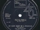 The Marvelettes - My Baby Must Be A Magician 45 Tamla Motown TMG639