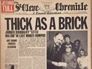 Jethro Tull - Thick As A Brick LP Newspaper Sleeve CHR1003 EX / EX CON