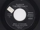 '61 Rockaballads RAY VERNON/LINK WRAY Danger One Way Love/Evil Angel M- HEAR