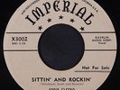 EDDIE CLETRO: Sittin' And Rockin' / Daniel Boone 45 (dj) rare Rockabilly