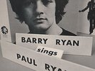 Barry Ryan - 'Sings Paul Ryan' 1969 UK MGM LP G/F. Ex