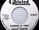 CHUCK HARPER Summer is Thru Call on me 1962 Teen WHITE LABEL PROMO 45 e5357