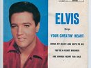 ELVIS PRESLEY EP Your Cheatin' Heart 60s RCA Australia 7
