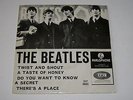 BEATLES - TWIST AND SHOUT EP -  DANISH ALTERNATIVE PICTURE SLEEVE 