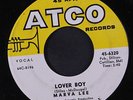 MARVA LEE: Lover Boy / Can't We Talk It Over 45 Soul