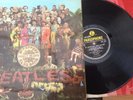 BEATLES SGT PEPPERS MONO PMC 7027 COMPLETE FOOL CUT OUT PLAYS GREAT  RARE VINYL
