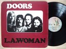 The Doors L A Woman Round Corners A1 B1 ?LISTEN? UK LP Elektra K42090 1974 EX/EX