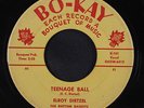 ELROY DIETZEL: Teenage Ball / Precious Desires 45 rare Rockabilly