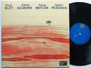 PAUL BLEY JOHN GILMORE PEACOCK..TURNING POINT IMPROVISING ARTISTS LP VG++/MINT-