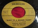 Hear Rare Original Rockabilly 45: Harold Shutters - Bunny Honey on Goldenrod
