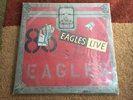 The Eagles - Eagles Live - Vinyl LP Record + Poster BB-705 Glenn Frey (NM)