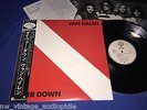 VAN HALEN DIVER DOWN JAPAN 1ST PRESS 2,500 YEN OBI INSERT ARCHIVE VINYL MINT-