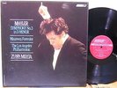TAS LONDON CSA 2249 MAHLER SYMPHONY. No.3 MEHTA 2LP UK NM