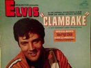 ELVIS PRESLEY-CLAMBAKE SOUNDTRACK LP w/Priscilla Wedding Photo-Black Label-NM