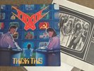 TOXIK - Think This ORIG ROADRACER LP rare Thrash vinyl EXC/EXC